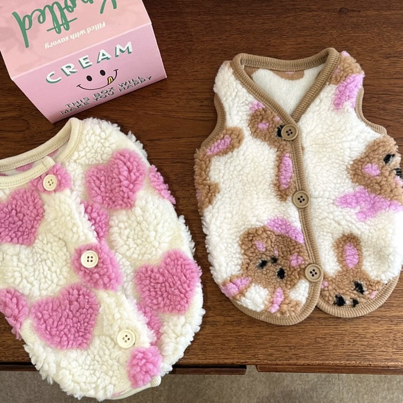 Vêtements chauds automne-hiver pour Bichon Frise Poméranie et Catsvest Style