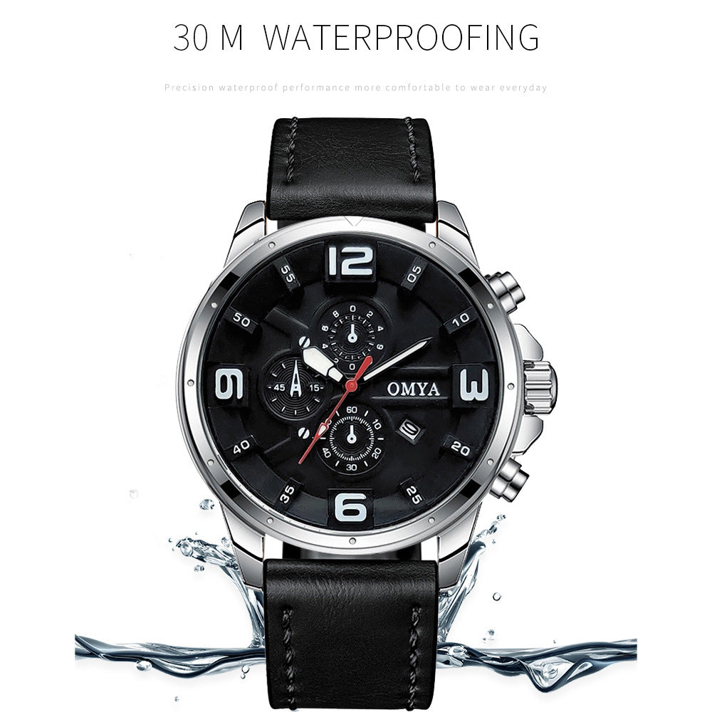 Fashion Imperméable Montre Homme Quartz