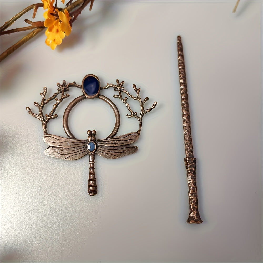 Dragonfly Branch Gem Hairpin Accessoires capillaires personnalisés pour femmes