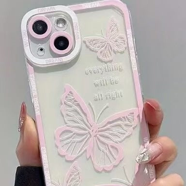 Peinture à l'huile Fleurs Cas de téléphone transparent
