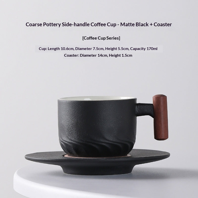 Coupe de café et de l'eau en céramique