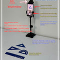 Téléphone Selfie Rétroviseur à écran partagé