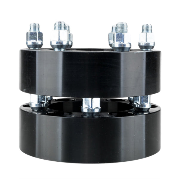 4pc 2inch 6x5.5 6x139,7 Escaliers de roue noir 108mm 14x1.5 Studs pour Chevy & GMC