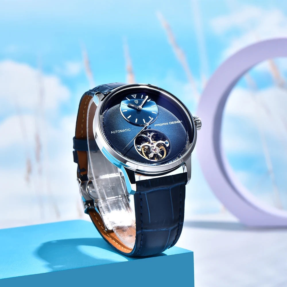 Montres Homme Tourbillon Montre mécanique automatique haut de gamme Wristwatch