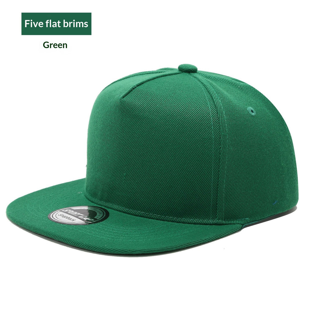 Casquette de baseball polyvalente à bord plat pour l'extérieur et la rue offrant une protection solaire