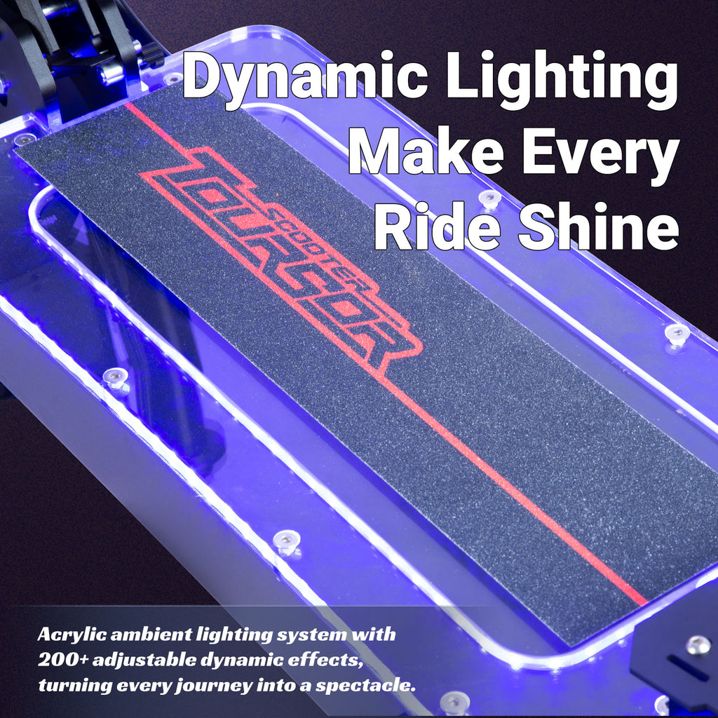 X14 High Power 13 pouces roue hors route 5000W moteur scooter électrique