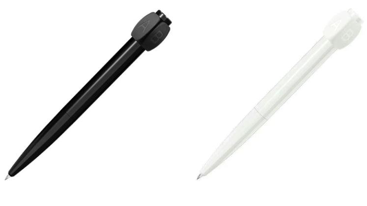 Stylo de gel rotatif de décompression ABCD pour réunion et examen