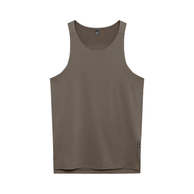 Men's Sports Vest Plus Taille Col rond imprimé