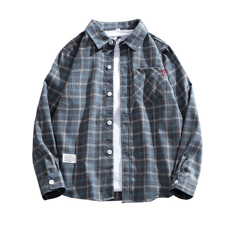 Autumn Mens Trendy Loose-fitting Versatile Top