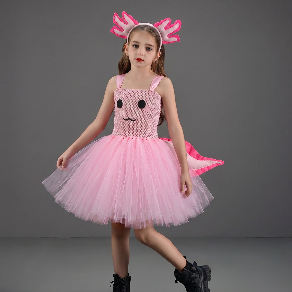 Petites filles Axolotl Animal-Caracter Cosplay Robe