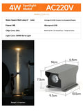 Lampe murale extérieure étanche Facade éclairage double tête
