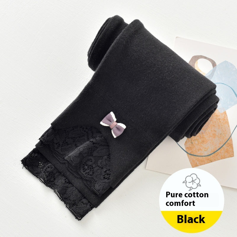 Leggings en coton porter des pantalons fille