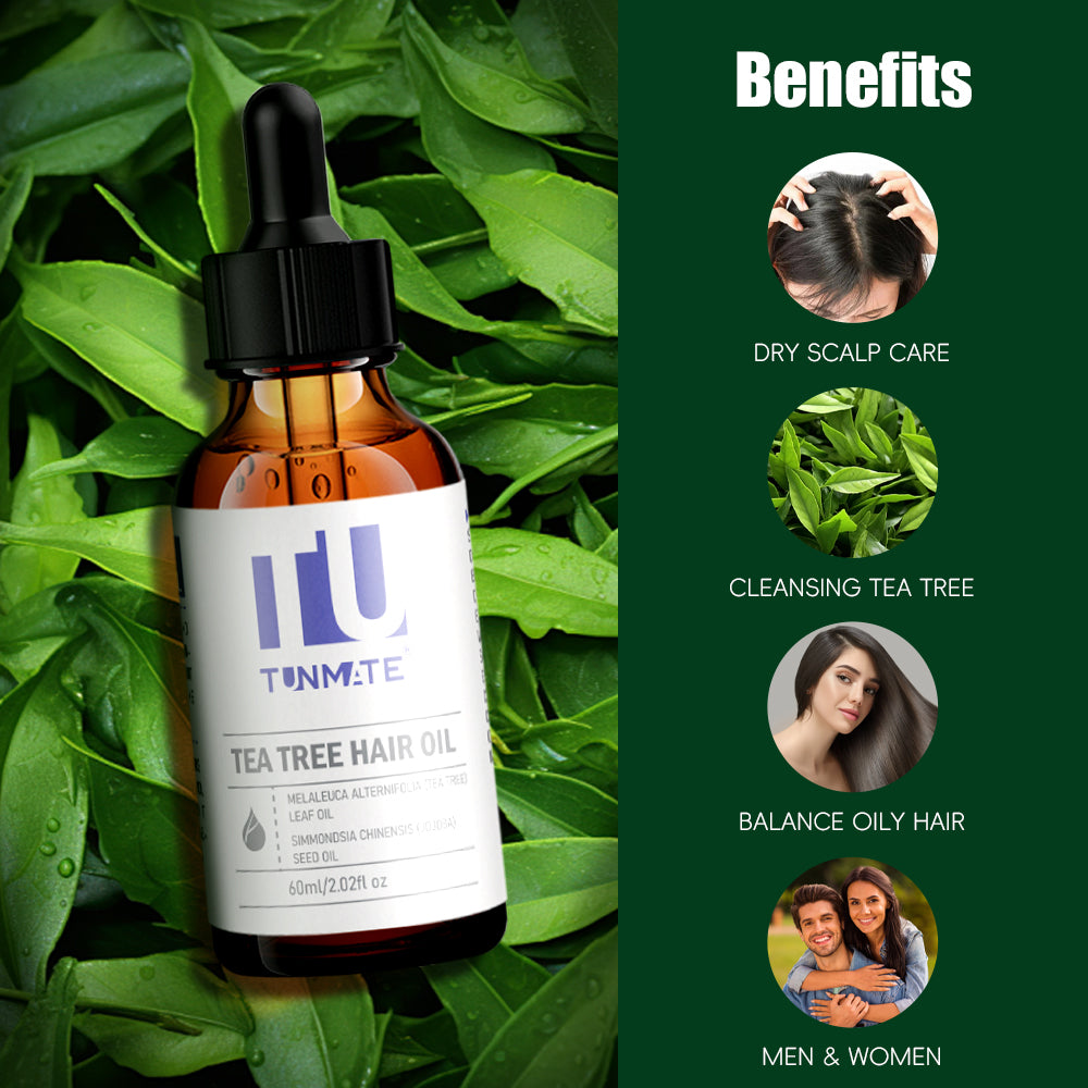 Tunmate Tea Tree Huile de soin des cheveux