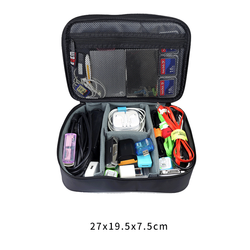 Jeu Hand Tenon Boîte de rangement sans fil Accessoires multifonctions Sac de rangement