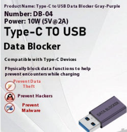 Carnet de notes Données de blindage USB Homme pour Type-C Adaptateur Femme