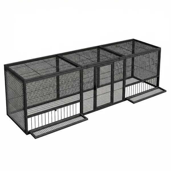 83"Coupe de poulet épais Pigeon durable Cage à l'extérieur Utilisation confortable Cage de volaille pour Hom