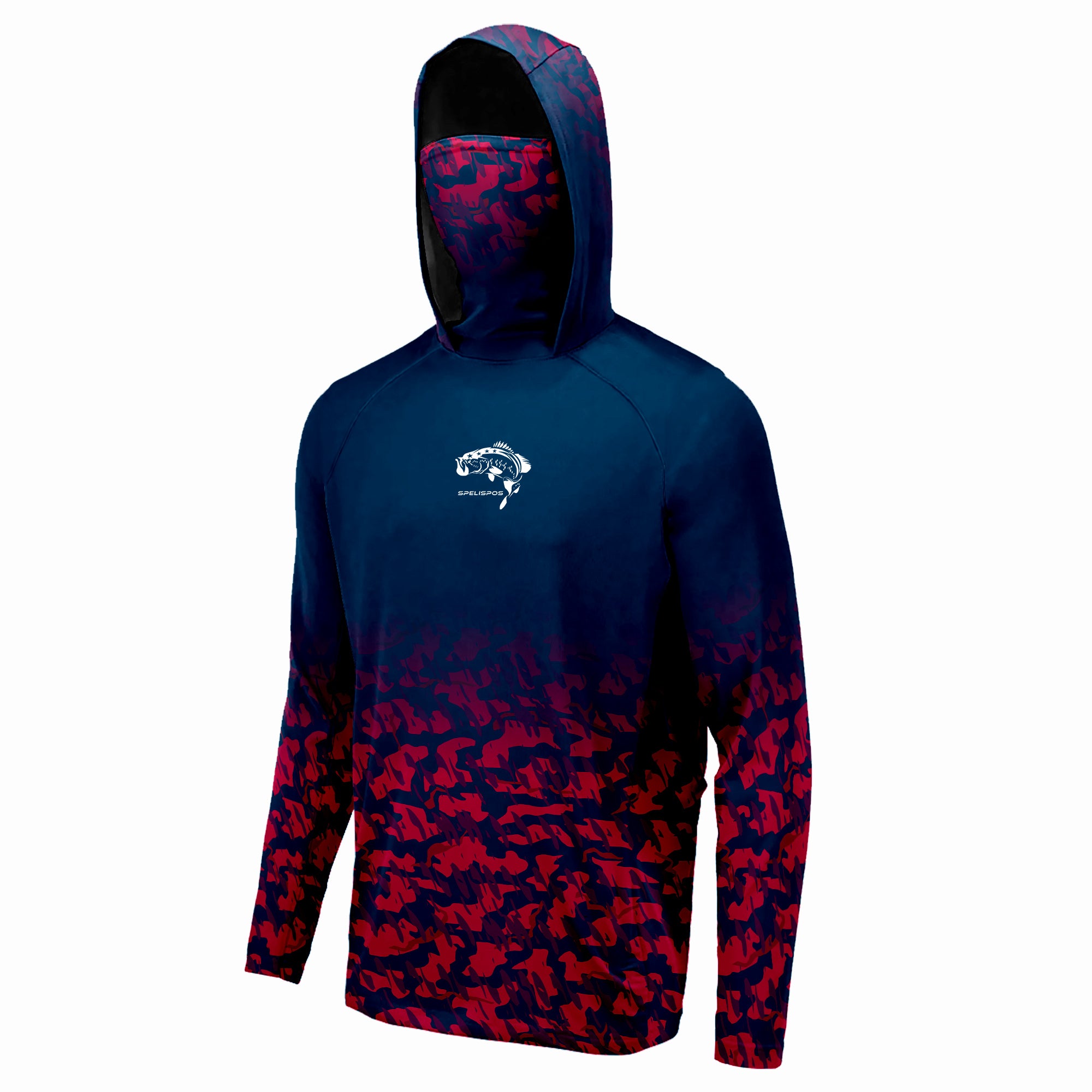 Pêche Hoodie voile chemise Surf couverture visage cou été hommes longue manches chasse Jersey
