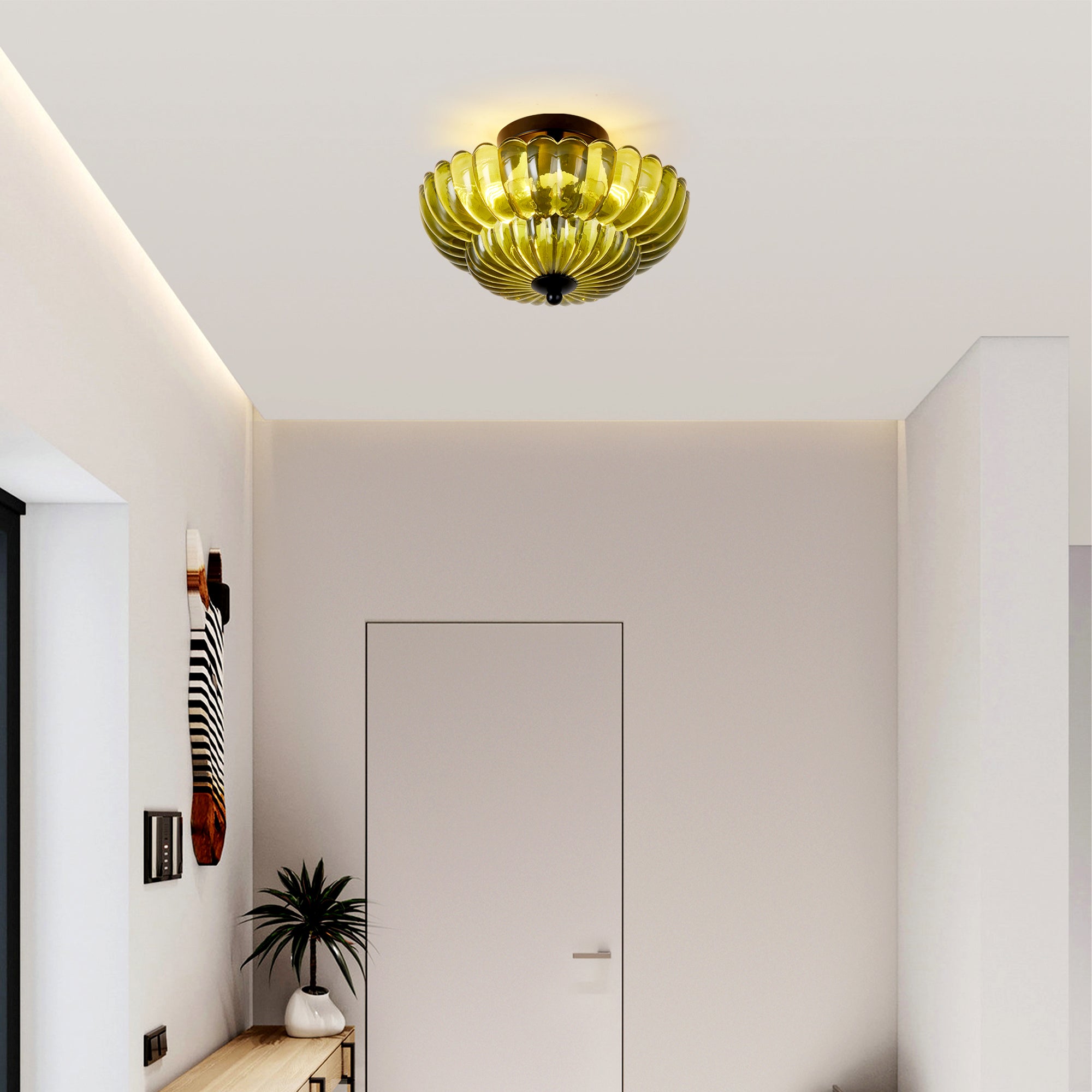 Lumière de plafond de montage semi-flush
