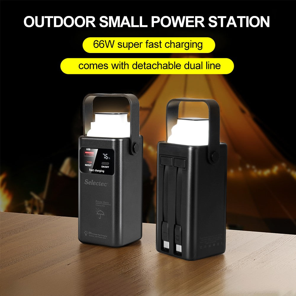 120W Portable Power Bank Large Capacity Fast Charging