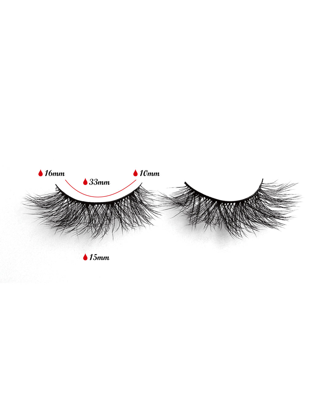 3D Prime faux cils MK-16