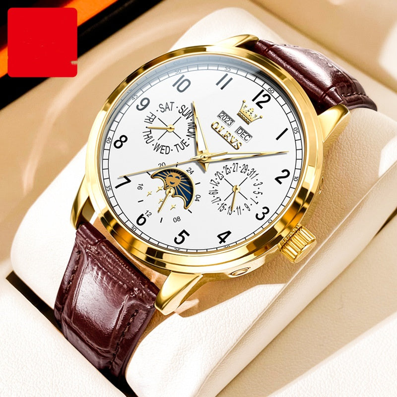 Multi-fonctionnel Montres Mécaniques Lumineuses Homme