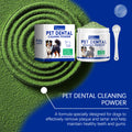 Poudre de nettoyage de dents de chien