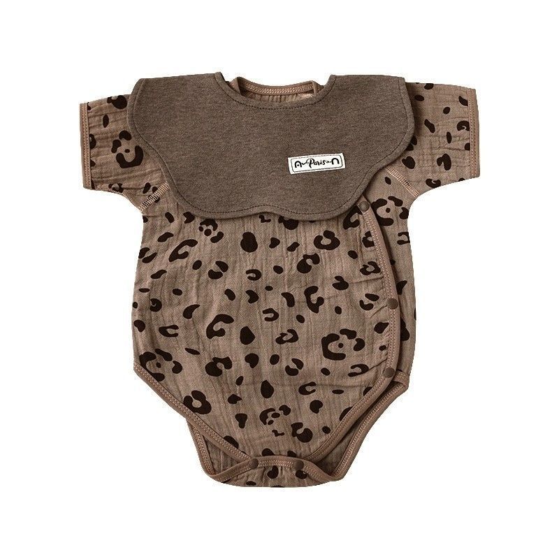 Ensemble de vêtements pour bébé garçon et fille à manches courtes