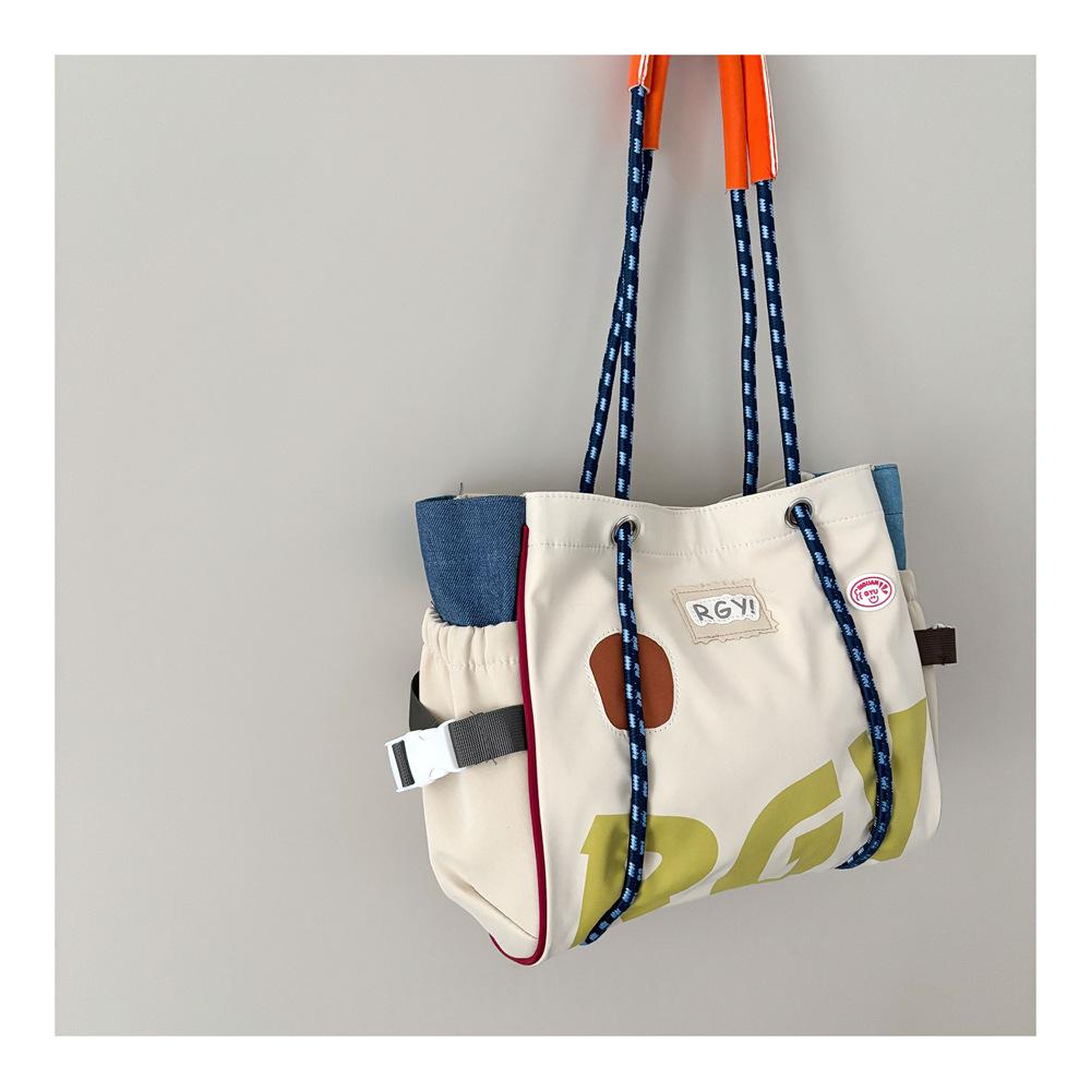 Les enfants de style japonais Sac à épaule simple Grande capacité