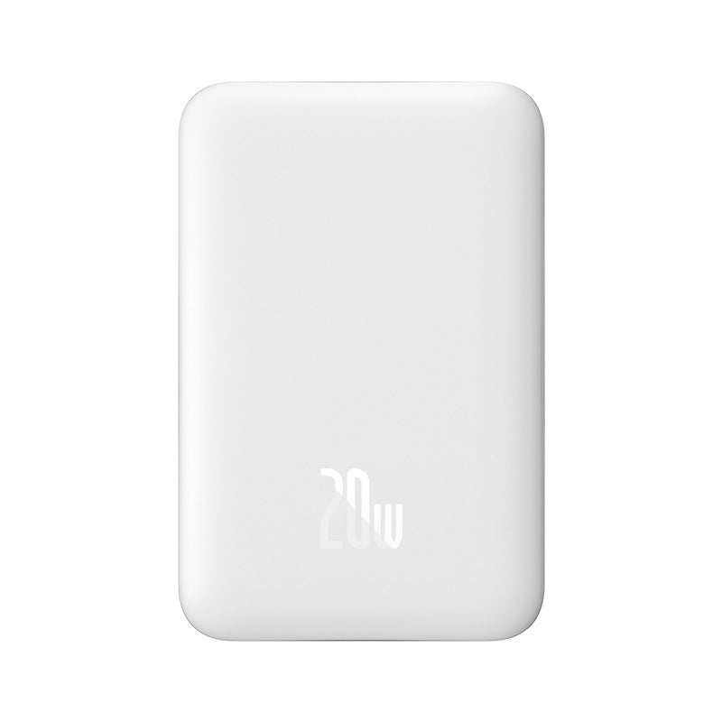 Mini magnétique sans fil charge rapide alimentation mobile 2-en-1 10000mAh forte adsorption