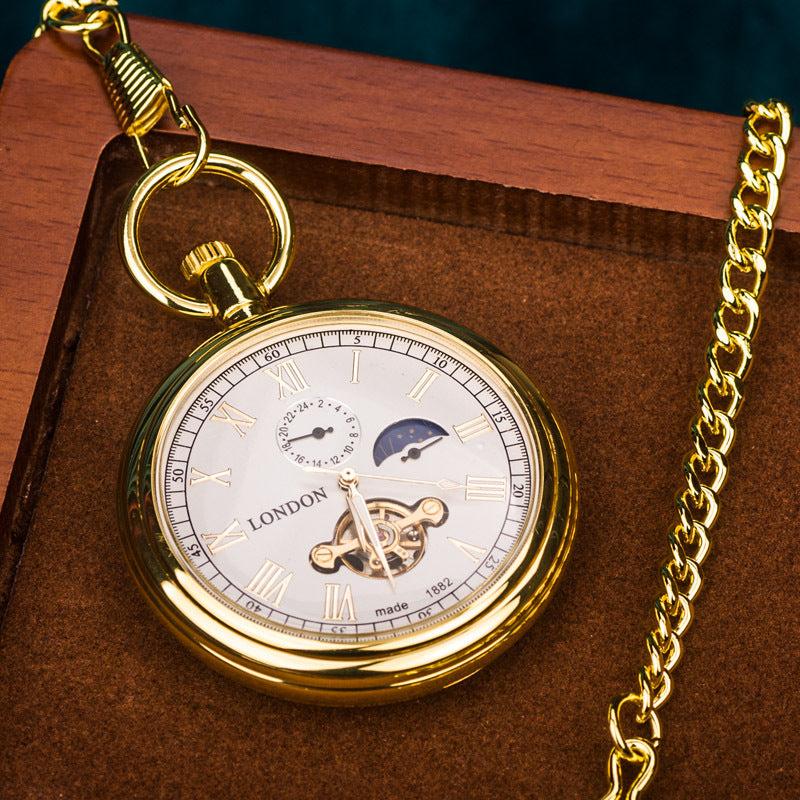 Montre de poche mécanique Starry Sky