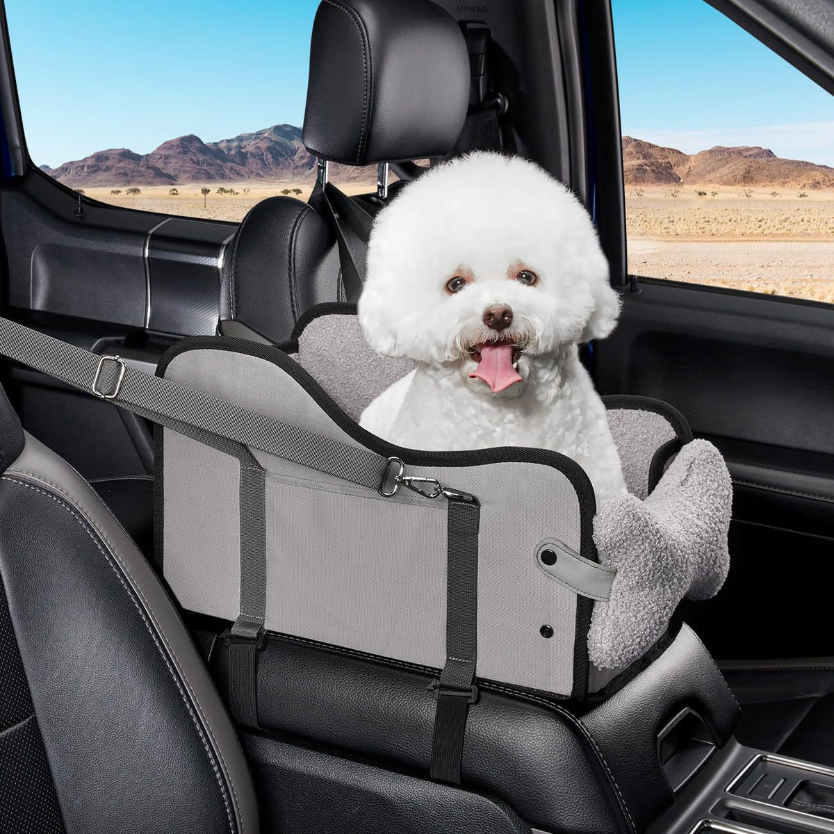 Siège de voiture Center Console Dog
