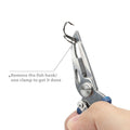 Coupe-câbles en acier inoxydable Courbé Lure Outils d'ouverture de la bague de sécurité Lure Accessoires