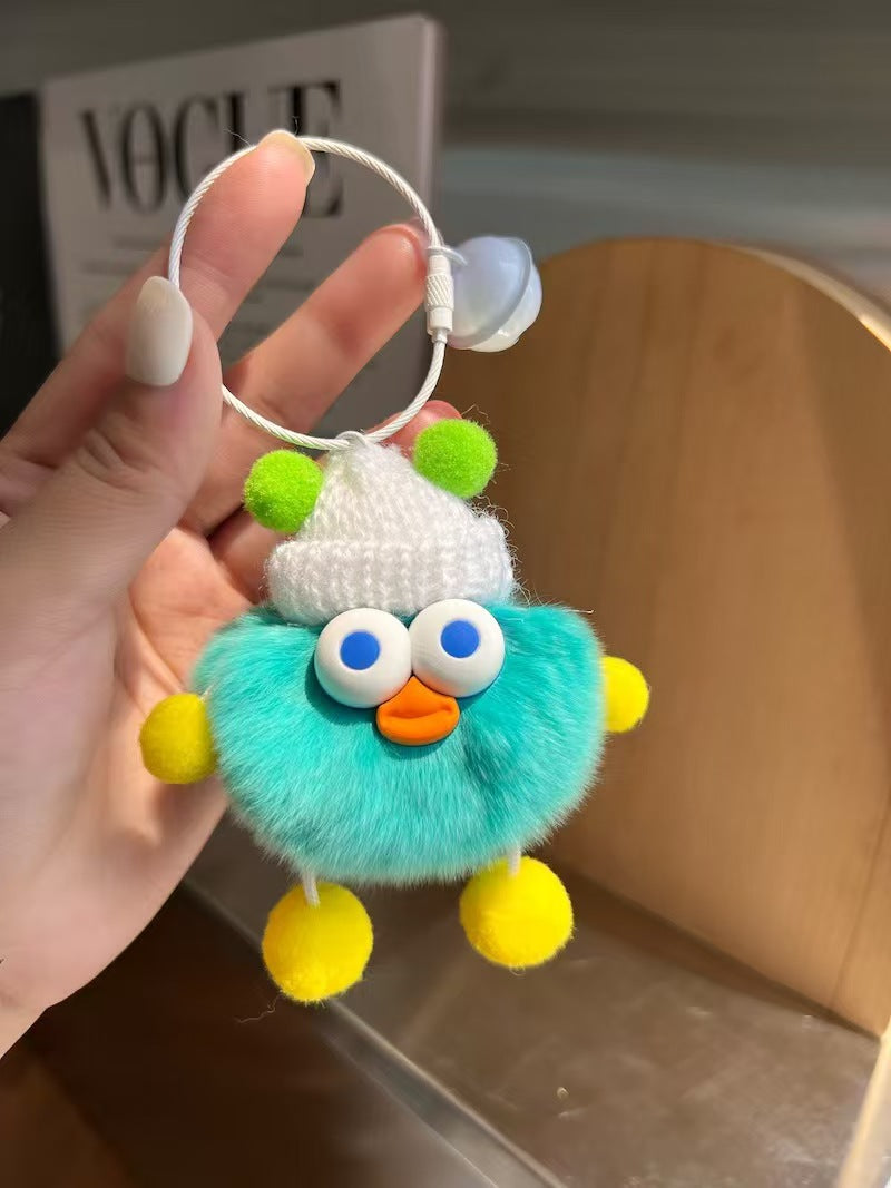 Pendentif porte-clés Duck Car