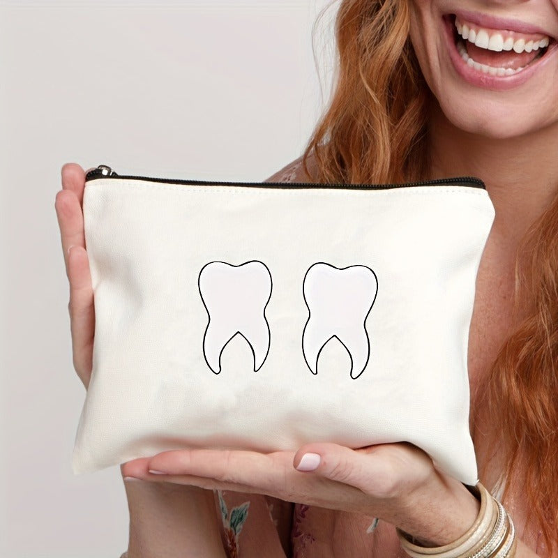 Poche zippée en toile pour enfants