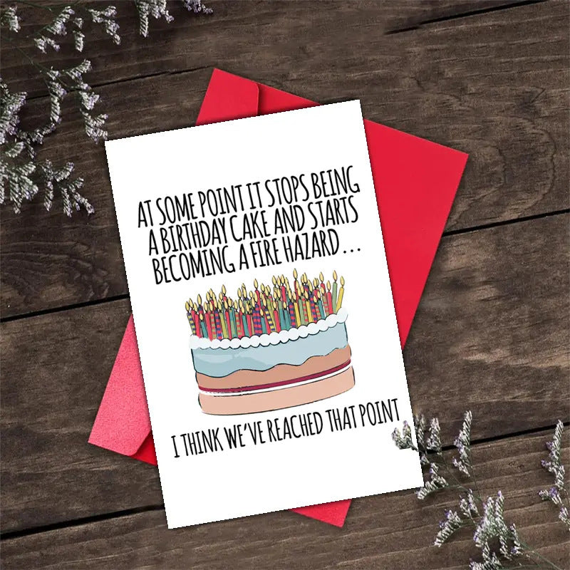 Fun anniversaire Cartes d'anniversaire créatives pour les amis parents hommes et femmes