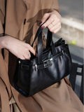 Sac en cuir véritable pour femme avec une sensation haut de gamme