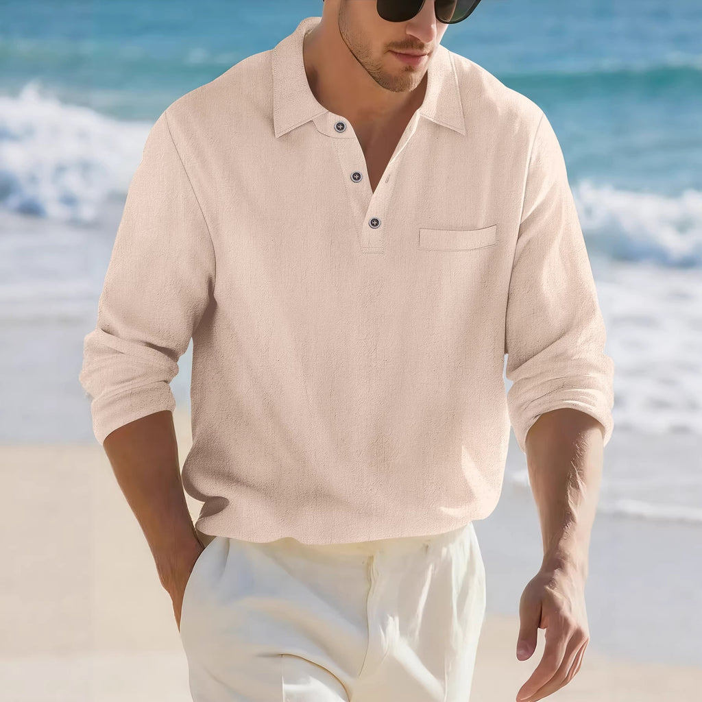 Transcription Col Casual En haut en couleur solide