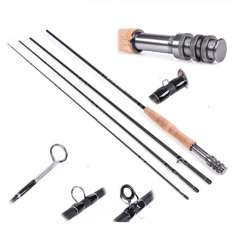 Toile Portable Fly pêche Rod sac en bobine Combo avec étui