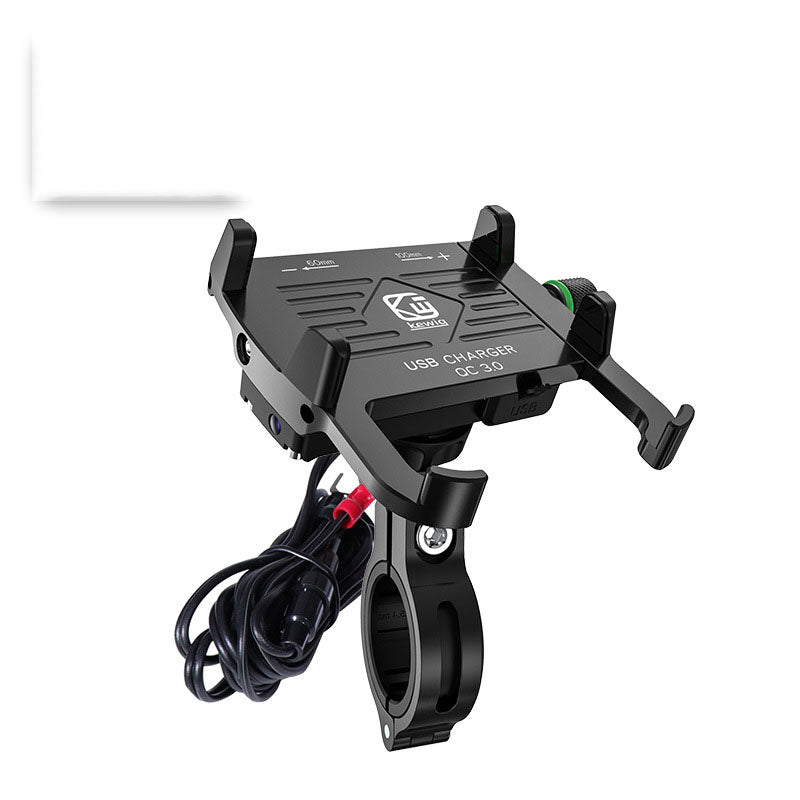 Porte-téléphone mobile en alliage d'aluminium de moto