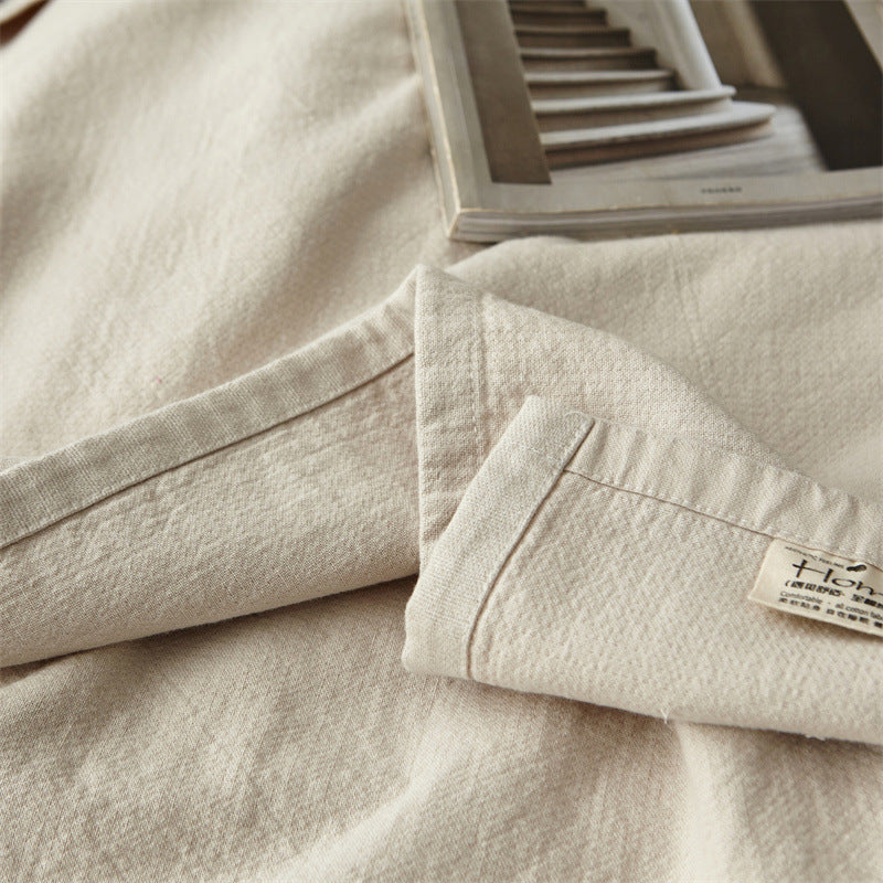 Nap Singledouble Air-conditioning Quilt Cotton-linen Throw Blanket