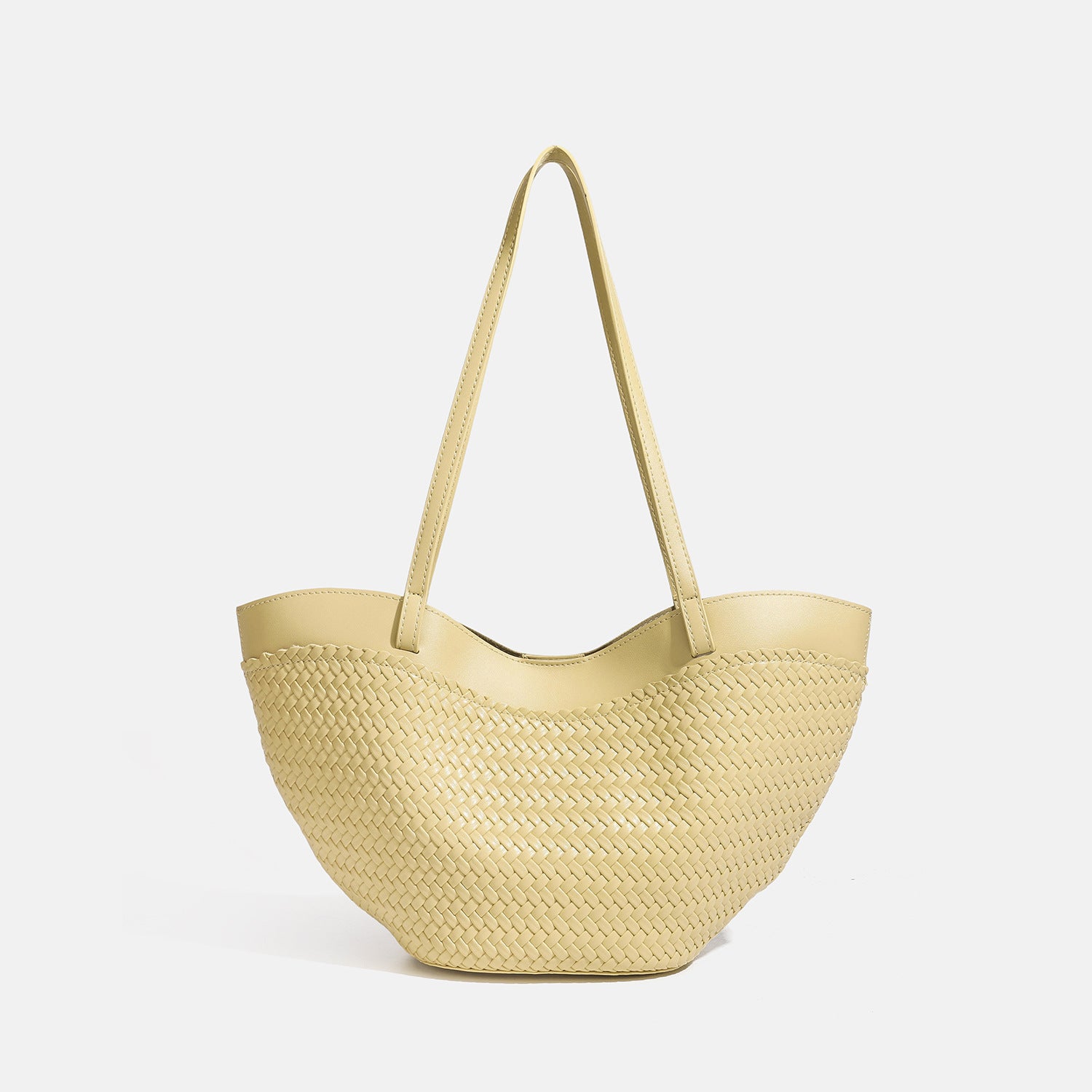 Sac de panier tissé occasionnel