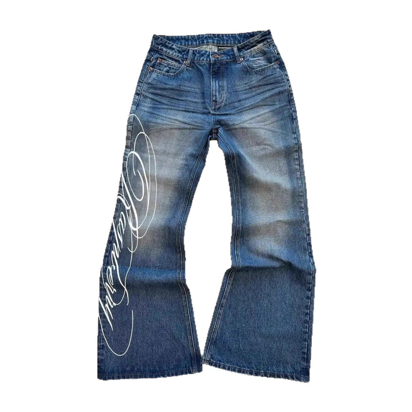 Jeans lavés vintage pour hommes