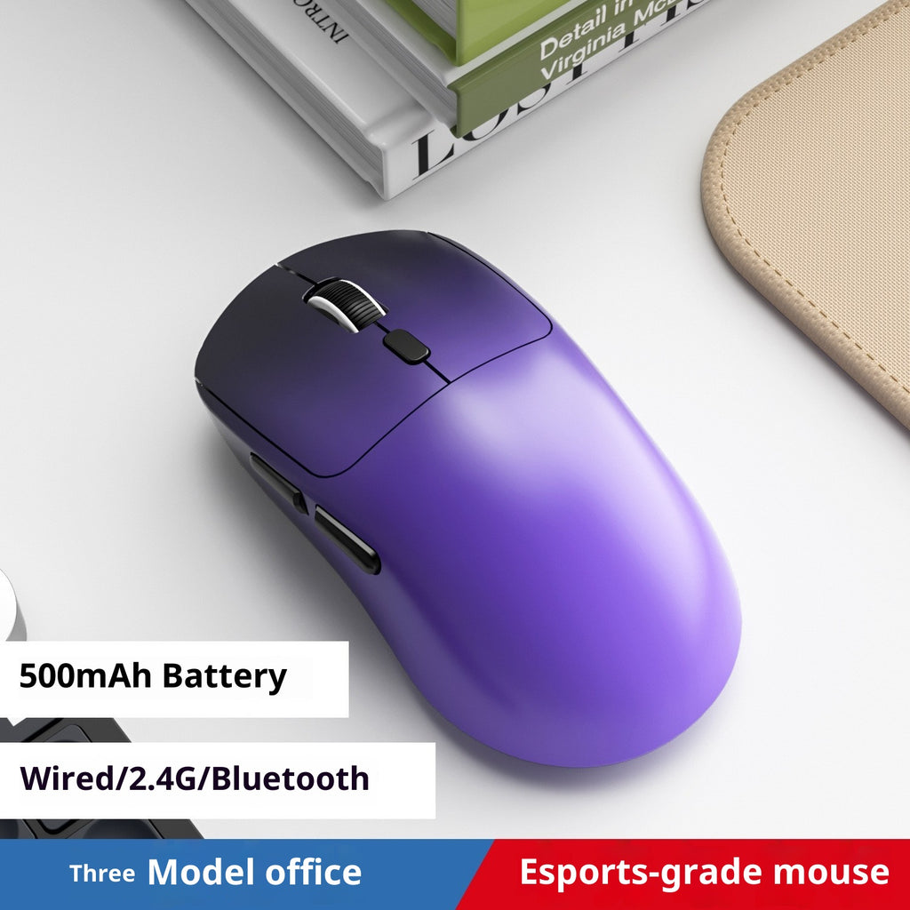 Bluetooth Wired Trois modèles Mouse Office Notebook Jeu Mute sans fil multicolore