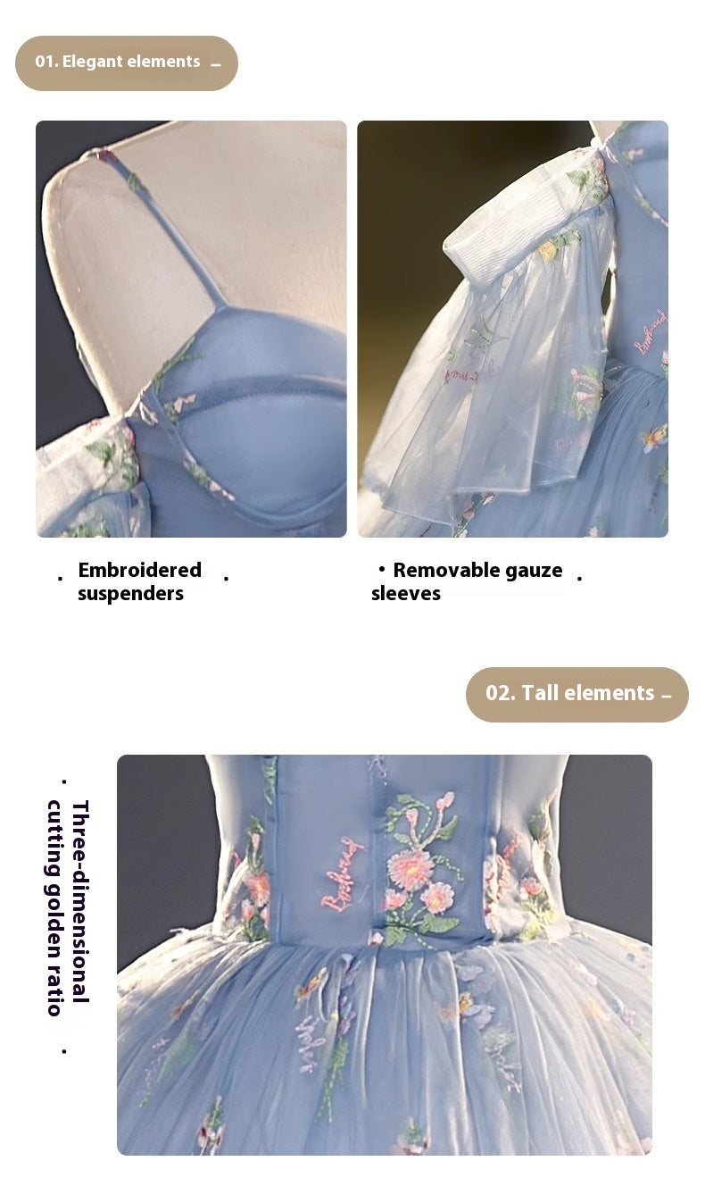 Robe haut de gamme pour banquets tempérament