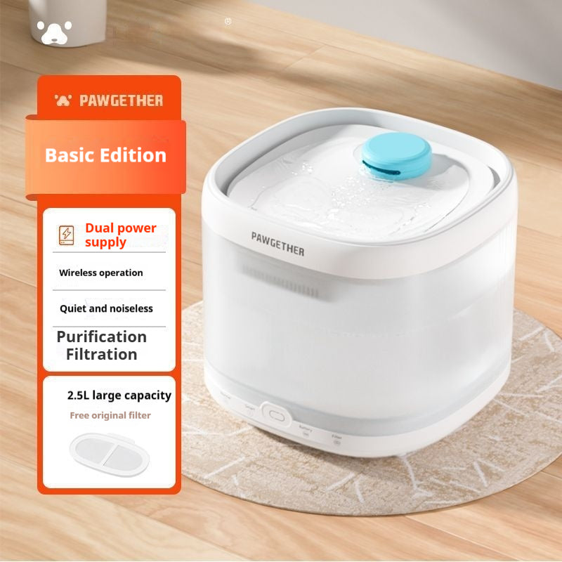 Pet Small To Big Cat Unplugged Pet Water Apparatus
