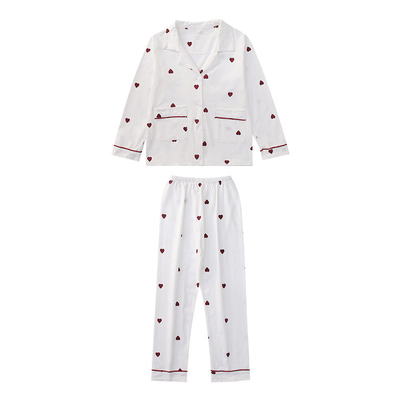 Vêtements pour enfants Filles Ensemble pyjama Accueil Vêtements Mignon Imprimé Costume deux pièces