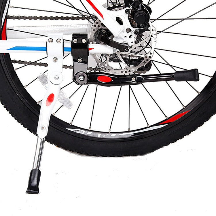Vélo pied soutien côté parking rack VTT vélo trépied