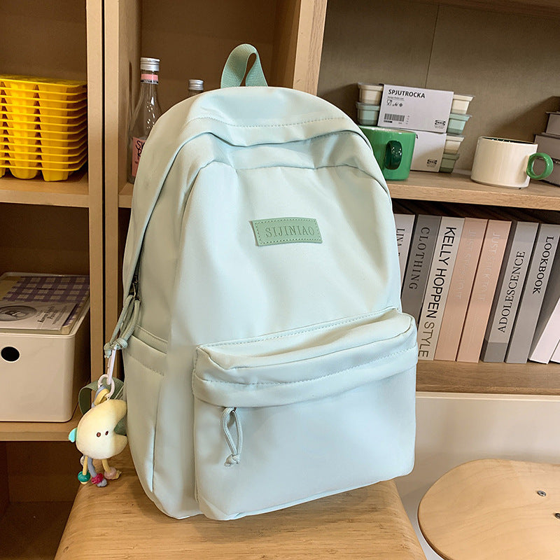 Sac à dos simple et polyvalent pour étudiants du collège