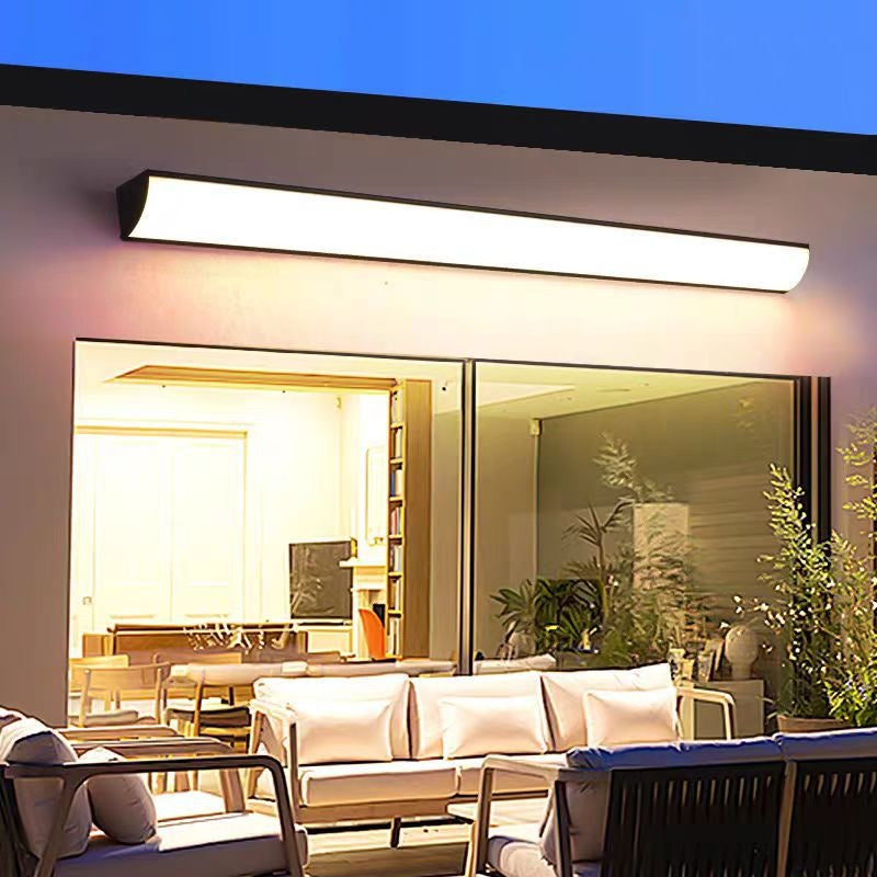 Extérieur longue lumière murale imperméable pour les villas Courtyards Et Balcons