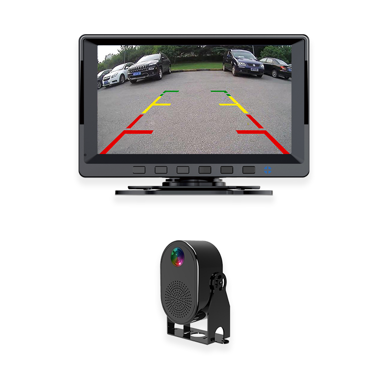 Moniteur tout-en-un de 7 pouces pour le système de surveillance des véhicules de camion et de sécurité du parc automobile
